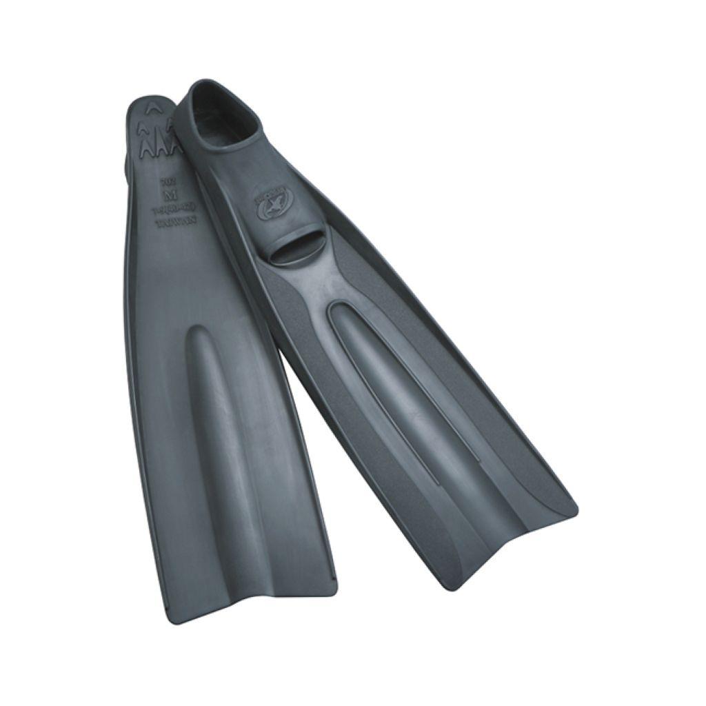 Problue Semi Long Rubber Freediving Fins F-738A