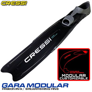 Cressi Gara Modular Freediving Spearfishing fins