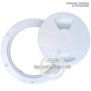 Inspection plate speed boat