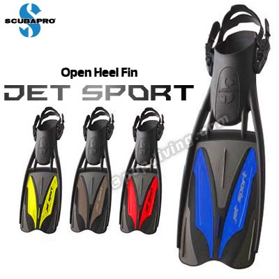 Scubapro Jet Sport Open Heel Fins