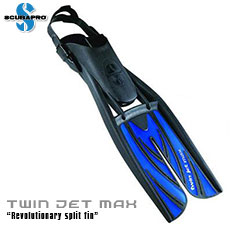 Scubapro Twin Jet Max Open Heel Fins