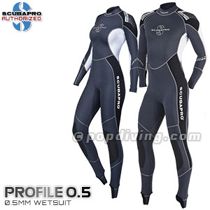 Scubapro 0.5mm profile skin suit