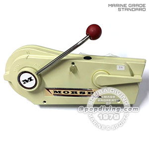 Morse single remote control lever side mount