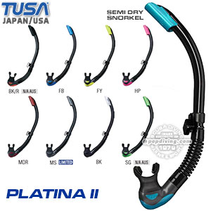 Tusa platina II snorkel sp-170